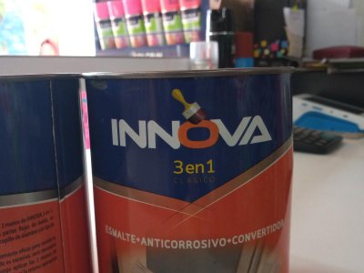 Sintético con convertidor en color negro brillante 